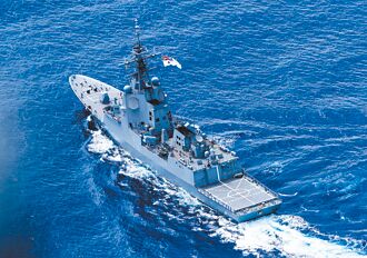 加澳軍艦入台海 促進印太和平
