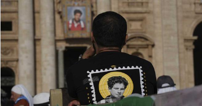 義大利少年阿庫蒂斯獲封為首位「千禧世代」聖人。（圖／達志／美聯社）