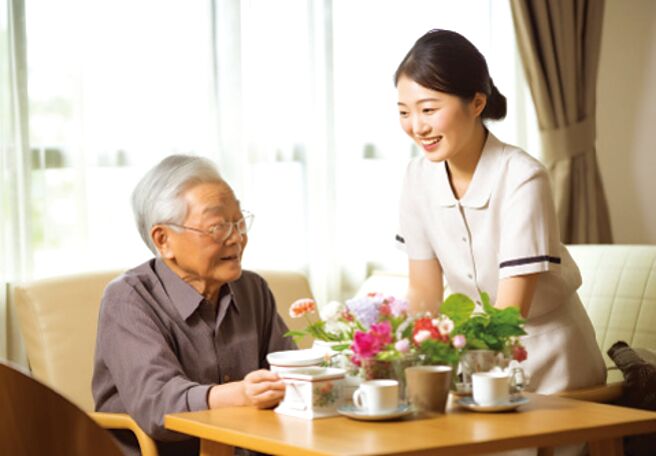 对高龄、身障者等有特殊需求的顾客提供优先服务，展现企业对「友善服务」的重现。图／本报资料照片