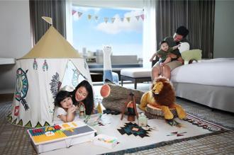 台北萬豪推親子住房專案 預訂家庭客房加贈雙人早餐、主題式客房布置
