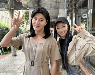 黃文星扮女裝自己喊「想吐」！王瞳戴長假髮超崩潰