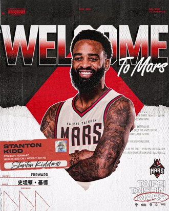 TPBL》擁豐富國際聯賽經驗 台北台新戰神宣告簽下基德