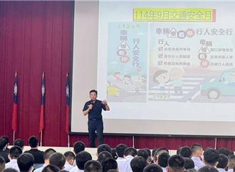 桃園蘆竹響應交通安全月 警結合海巡署推「人本交通」