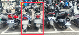 機車族小心了！高雄男移車硬插停車格　「這原因」遭警開單
