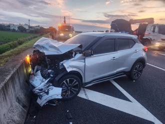 國1埔鹽段清晨4車連環撞　24歲男酒駕釀禍！7旬翁受傷送醫