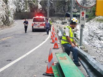 中橫公路驚傳墜谷事件 施工人員驚見報案
