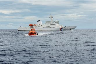 巡護七號返抵高雄 完成46天遠洋漁業巡護任務