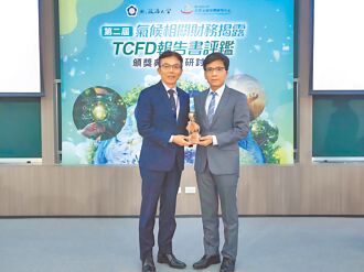 臺湾企银 蝉联TCFD报告书绩优银行