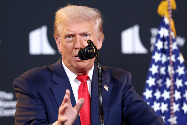 美國總統川普週日對哈瑪斯發出「最後警告」，敦促該組織接受釋放加薩人質的協議。（資料照/路透）