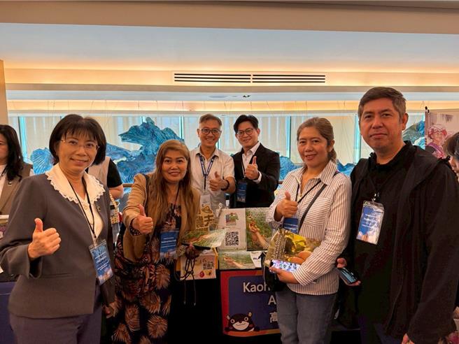 高雄市农业局透过推广会展现高雄农村社区将传统农渔产业与观光结合，契合菲律宾旅客对自然、文化与在地故事的喜好。（高雄市农业局提供／林雅惠高雄传真）