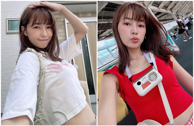 林舒語腹部血塊被診斷出有變大趨勢。（圖／林舒語-粉絲專頁臉書）