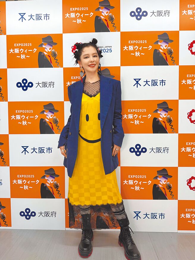 徐若瑄7日受邀登「關西萬博大阪週」開唱。（威威巖提供）