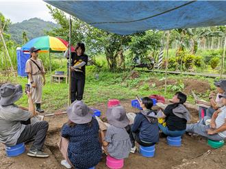 花蓮支亞干遺址變身考古學園 沉浸式導覽體驗史前文化