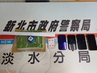 淡水棋牌藏賭場網路找牌咖     4賭客遭逮驚見2名大學生　