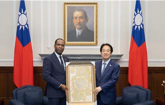 接受海地大使潘恩呈遞到任國書　賴清德盼深化友好情誼