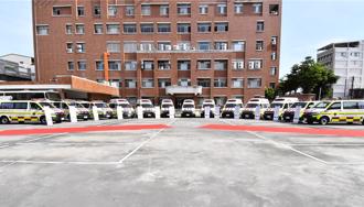 彰化獲捐13輛救護車總值近5000萬元 打造「行動急診室」