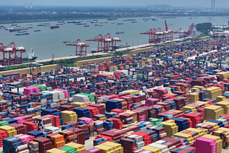 大陸出口年增4.4％ 遜預期