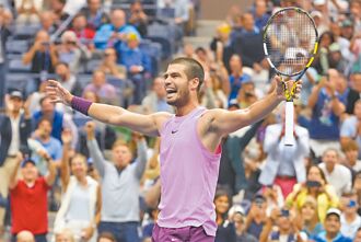 美網》四大賽第6冠 阿卡瑞茲再登球王