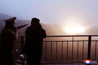 北韩测试洲际弹道飞弹发动机 金正恩亲自督导