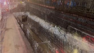 基隆排水箱涵竟卡橋柱！出口剩半米惹民憂 市府回應了