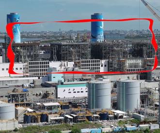 空拍畫面曝光！興達電廠大火吞噬機組 鋼骨外露觸目驚心