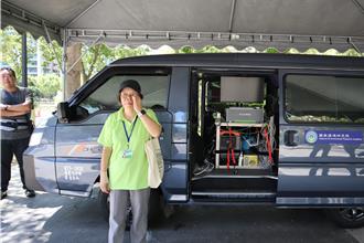 竹北異味擾民 環境部出手！空品監測車進駐水圳公園