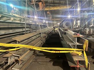 岡山鋼鐵工廠工安意外！鋼梁滑落女工人遭砸送醫不治