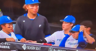 影》火腿打擊教練遭「斷棒砸頭」！腦出血緊急送醫