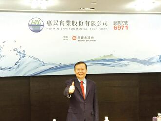 惠民 明年營運拚雙位數成長