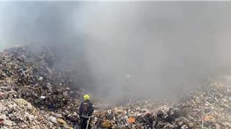 花蓮吉安掩埋場大火 濃煙夾雜刺鼻味 環保局急監控戴奧辛