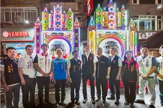 中壢仁海宮中元祭慶典之夜壓軸登場  張善政讚為傳統活動注新亮點