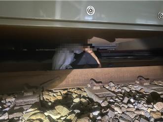驚悚！北新竹車站男子落軌遭撞　左腳掌斷肢送醫搶救