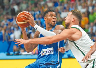 籃球》字母哥率希臘進4強 強碰土耳其