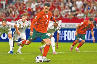 足球》进球机器 C罗踢平纪录 挪威哈兰5度破门