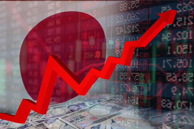 受到科技类股上涨激励，日经指数18日盘中一度创下歷史新高45,427.33点。（示意图/达志影像/shutterstock）