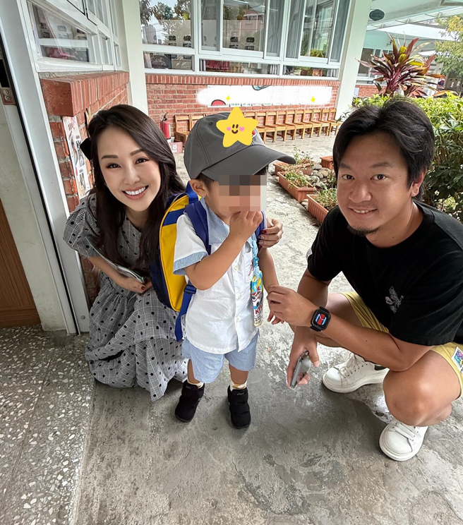 張齡予和老公育有1兒。（圖／翻攝自張齡予臉書）