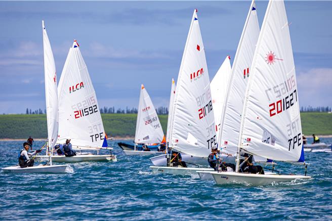 2025年总统杯帆船锦标赛11日起一连4天在澎湖海域举办，计有25个单位189名选手参与。（澎湖帆船协会提供／许逸民澎湖传真）