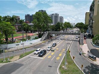高雄中華一路天橋拆了 新台17線路廊重塑無礙人本交通