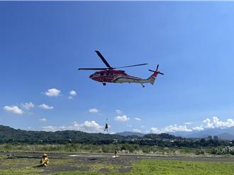 直升機吊掛訓練 助打火英雄克服懼高症守護森林安全