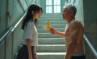 女高中生校园遭侵犯！变态男露鸟「猛压头逼口交」 她崩溃奔逃