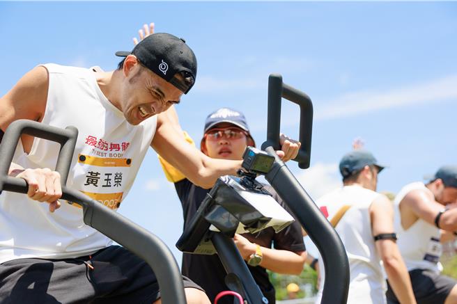 黃玉榮運動到一半突送醫。（好看娛樂提供）