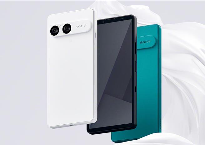 Xperia 10 VII正式登台，推出雪花白、石墨黑與土耳其藍3款配色，建議售價1萬4990元。（圖／Sony）