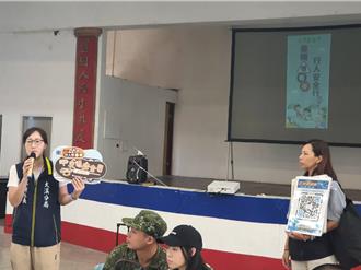 大溪警攜手軍方宣導交安 轄區事故率明顯降低