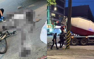 南港死亡車禍！水泥車右轉碰撞單車  69歲婦慘遭輾斃