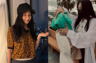 10歲兒抽高到肩膀！徐若瑄冒白頭髮感性吐心聲「怕不能陪你到老」