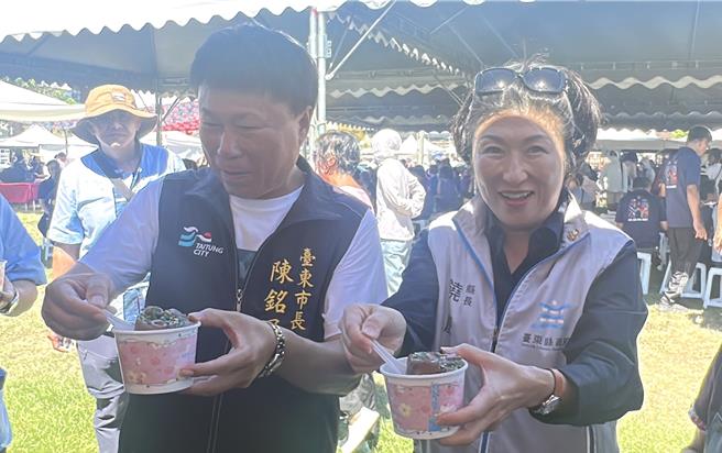 台东客家文化生活节「食艺传承客家亲子创意料理竞赛」今（13）日上午在台东客家学堂及北町建筑群登场。（蔡旻妤摄）