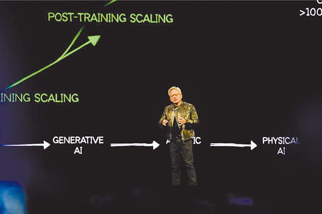辉达执行长黄仁勋。图／本报资料照片
