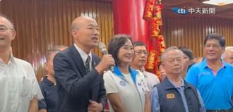 韓國瑜久違回高雄喊：「近鄉情怯」 自嘲精氣神被他們吸光 
