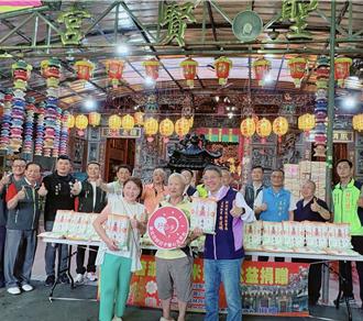 三重力行聖賢宮捐1.5萬斤平安米 助弱勢共度中元佳節