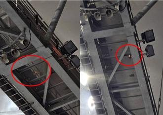 台北田徑場燈具突爆炸起火 體育局：火勢已熄滅無人員受傷